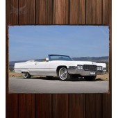 Металлическая табличка Cadillac de Ville Convertible